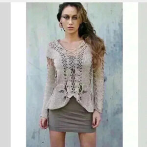 Ego Systema Women's Peplum Agate Pullover